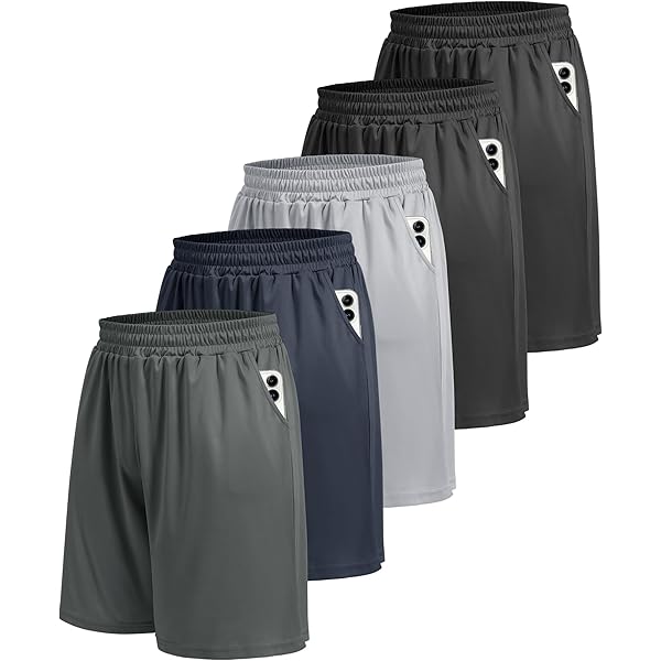 KCVENN Men's 7 Inch Inseam Athletic Shorts Quick Dry Basketball